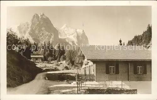 Grosse Scheidegg Wirtschaft Kaltenbrunnen Kat. Scheidegg Grosse