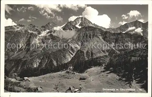 Golzern UR Golzernalp mit Oberalpstock Kat. Bristen