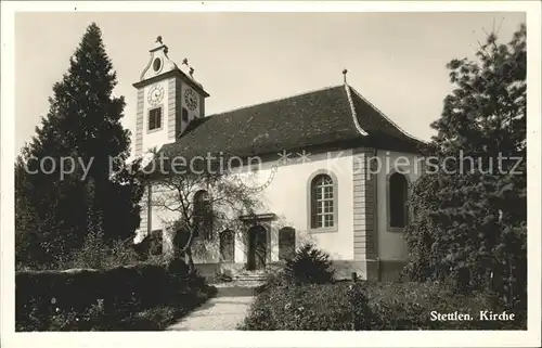 Stettlen Kirche Kat. Stettlen