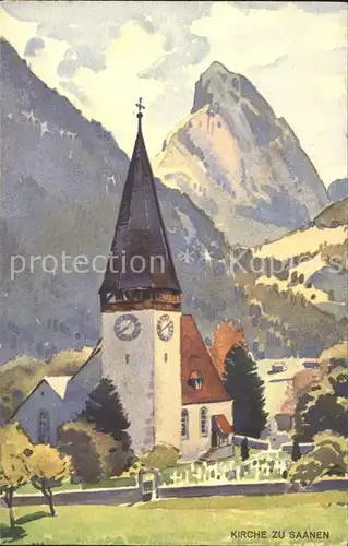 Saanen Kirche  Kat. Saanen