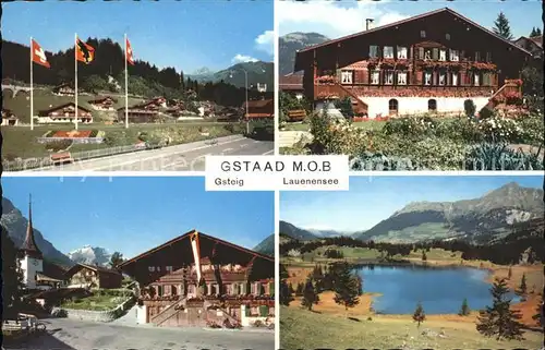 Gstaad mit Gsteig und Lauenensee Kat. Gstaad