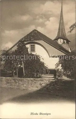 Diemtigen Kirche Kat. Diemtigen