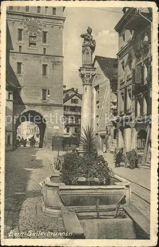 Bern BE Seilerbrunnen Kat. Bern