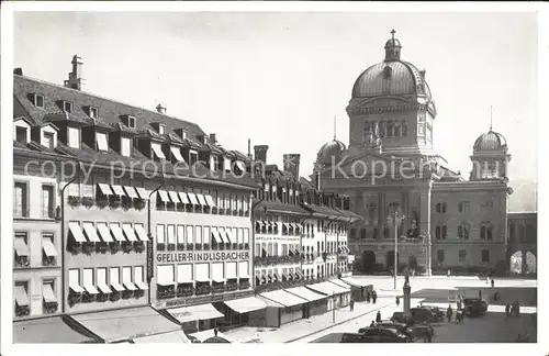 Bern BE Bundeshaus Baerenplatz Kat. Bern