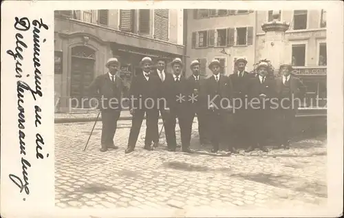 Bern BE Gruppenfoto Burschenschaft Kat. Bern