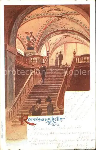 Bern BE Kornauskeller Treppe Kat. Bern