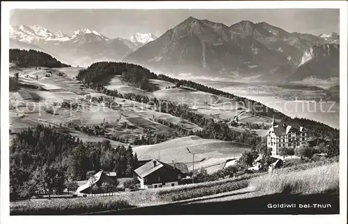 Goldiwil mit Hotel Jungfrau Kat. Goldiwil