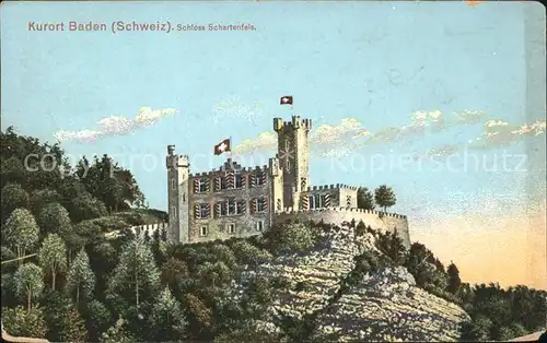 Baden AG Schloss Schartenfels Kat. Baden