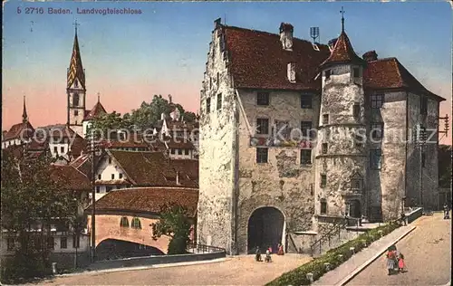 Baden AG Landvogteischloss Kat. Baden