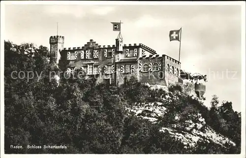 Baden AG Schloss Schartenfels Kat. Baden