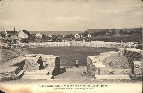 Windisch AG Roem Amphitheater Vindonissa Baerlisgrueb Kat. Windisch