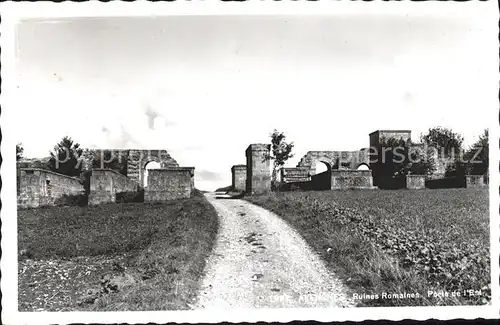 Avenches Ruines Romaines Porte de l Est Kat. Avenches