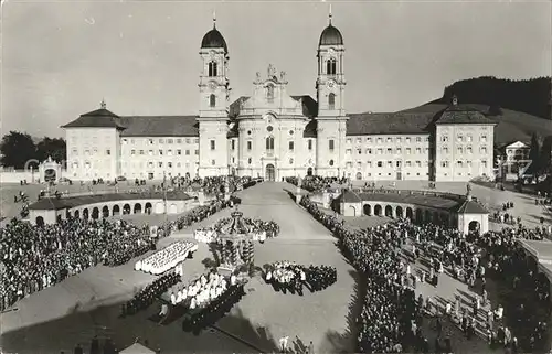 Einsiedeln SZ Klosterkirche / Einsiedeln /Bz. Einsiedeln