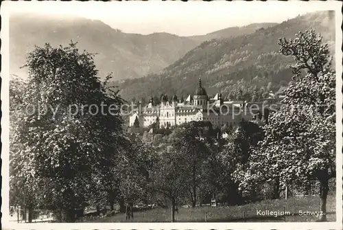 Schwyz Kollegium Maria Hilf Kat. Schwyz
