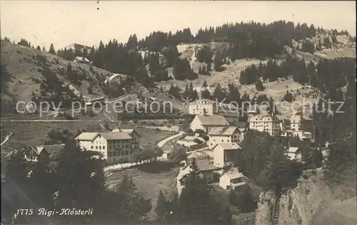 Rigi Kloesterli Ortsansicht Kat. Rigi Kloesterli