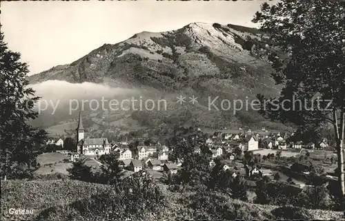 Goldau Totalansicht Kirche Kat. Goldau