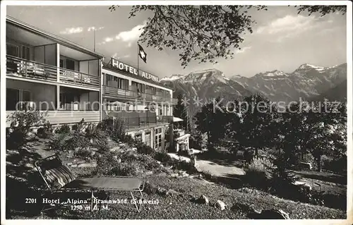 Braunwald GL Hotel Alpina Kat. Braunwald