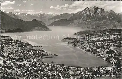 Kuessnacht Vierwaldstaettersee Alpenpanorama Kat. Kuessnacht