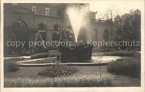 Baden AG Kurpark Fontaene Kat. Baden