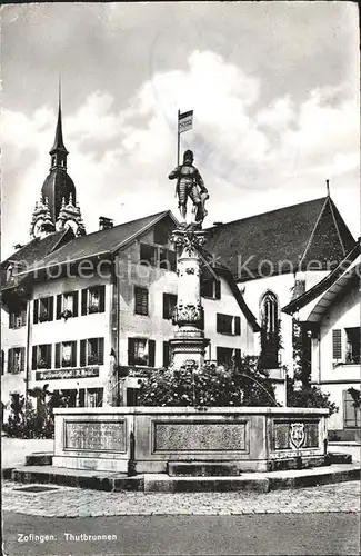 Zofingen Thutbrunnen Kat. Zofingen