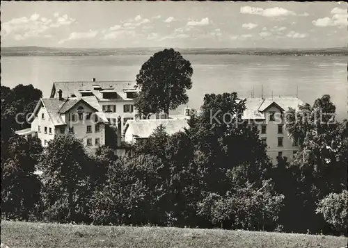 Wienacht Tobel Kurhaus Landegg mit Bodensee Kat. Wienacht Tobel