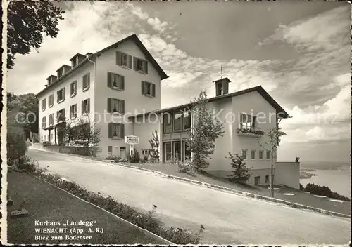 Wienacht Tobel Kurhaus Landegg am Bodensee Kat. Wienacht Tobel