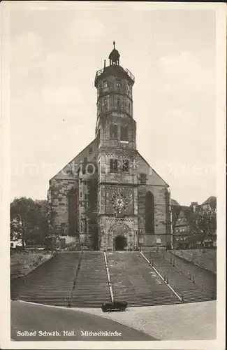 Schwaebisch Hall Michaeliskirche Kat. Schwaebisch Hall