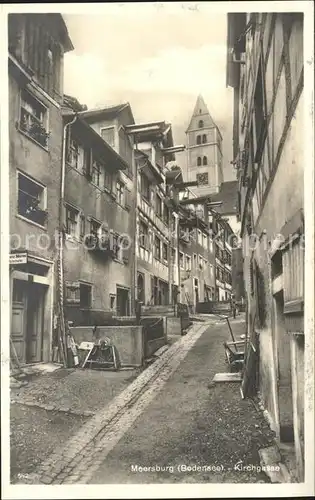 Meersburg Bodensee Kirchgasse Kat. Meersburg