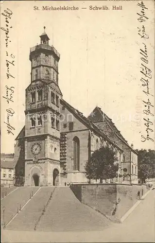 Schwaebisch Hall St. Michaelskirche Kat. Schwaebisch Hall