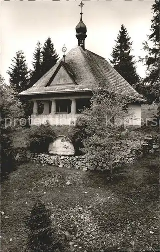 Fischbach Schluchsee Brisgovenkapelle  Kat. Schluchsee