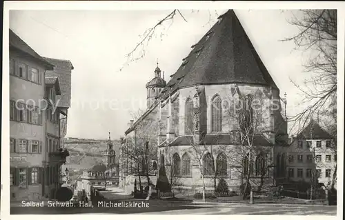 Schwaebisch Hall Michaeliskirche Kat. Schwaebisch Hall