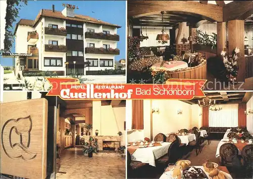 Bad Schoenborn Quellenhof Hotel  Kat. Bad Schoenborn