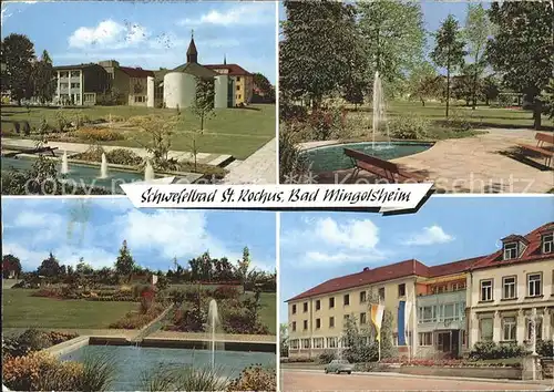 Mingolsheim Schwefelbad St. Rochus Sanatorium  Kat. Bad Schoenborn