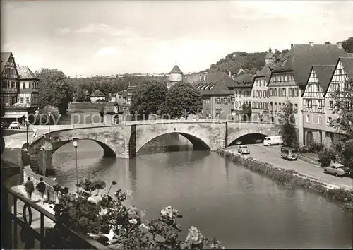 Schwaebisch Hall Ritterbruecke Kat. Schwaebisch Hall