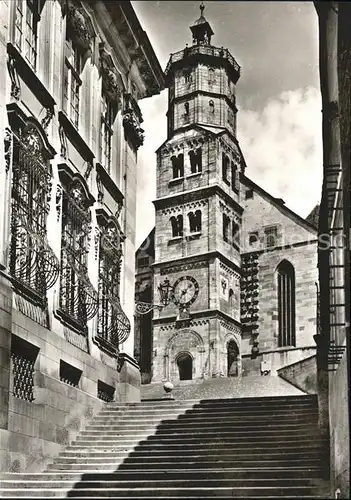 Schwaebisch Hall St. Michaeliskirche Kat. Schwaebisch Hall