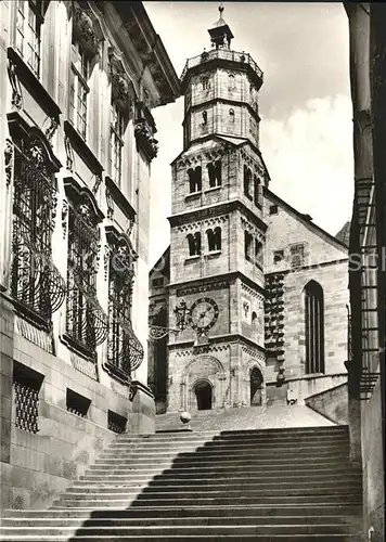 Schwaebisch Hall St. Michaeliskirche Kat. Schwaebisch Hall