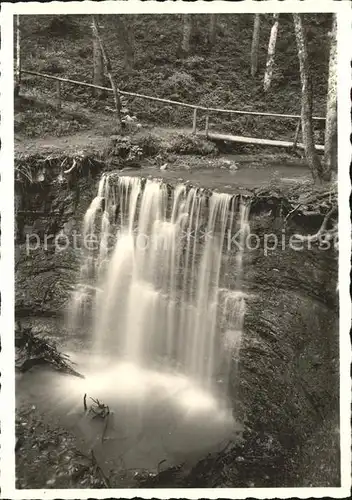 Murrhardt Hoerschbachwasserfall Kat. Murrhardt