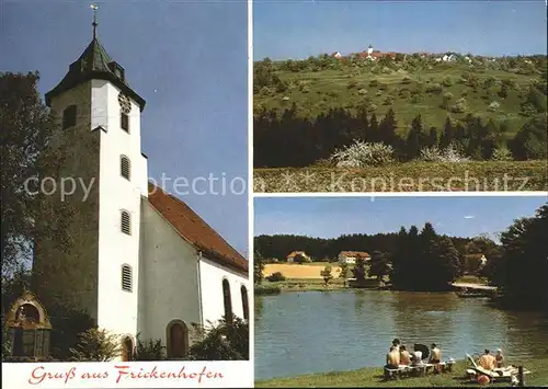 Frickenhofen Gschwend Kirch See Ort / Gschwend /Ostalbkreis LKR