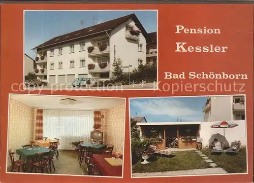 Bad Schoenborn Pension Kessler  Kat. Bad Schoenborn