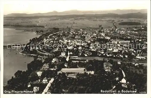 Radolfzell Bodensee Fliegeraufnahme Kat. Radolfzell am Bodensee