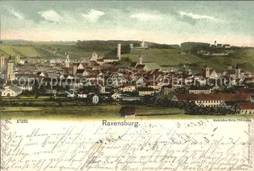 Ravensburg Wuerttemberg Stadtansicht Kat. Ravensburg