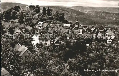 Rotenberg Stuttgart mit Wuerttemberg Kat. Stuttgart