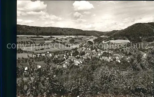 Doettingen Braunsbach Totalansicht Kat. Braunsbach