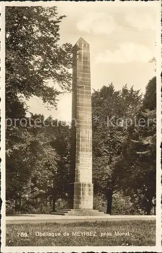 Meyriez Obelisque Kat. Meyriez