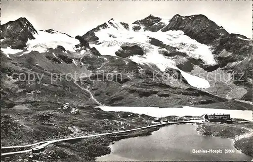 Bernina Hospiz Panorama Kat. Bernina