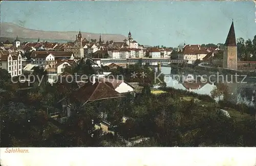 Solothurn Stadtblick Kat. Solothurn