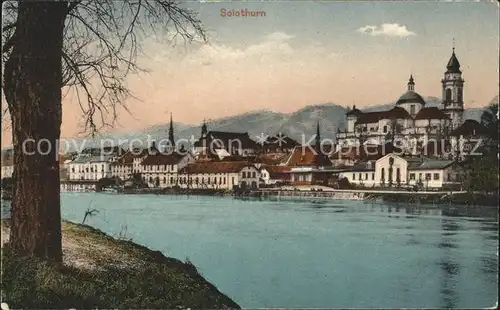 Solothurn Stadtansicht Kat. Solothurn