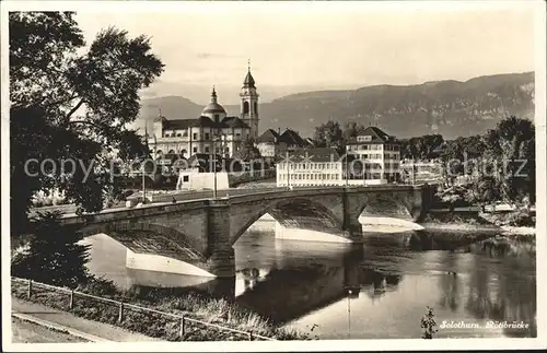 Solothurn Roetibruecke Kat. Solothurn