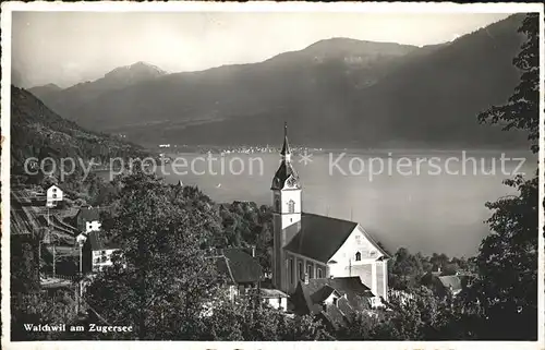 Walchwil am Zugersee Kirche Kat. Walchwil