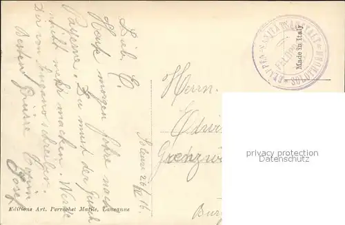 Solothurn Panorama Kat. Solothurn